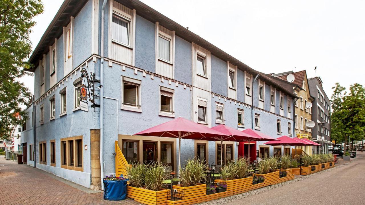 Hotel Scharfes Eck Mühlacker Buitenkant foto